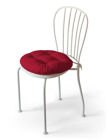 Siedzisko na krzesło DEKORIA Cotton Panama, Adam, Scarlet Red, czerwone, 37x8 cm Dekoria