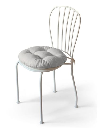 Siedzisko na krzesło DEKORIA Etna, Adam, kremowa biel, 37x8 cm Dekoria