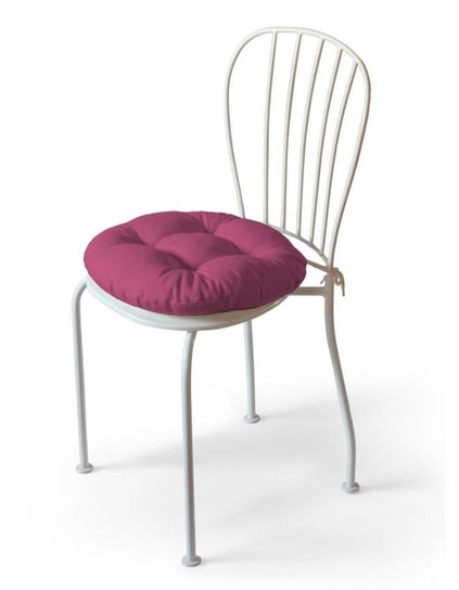 Siedzisko na krzesło DEKORIA Loneta, Adam, różowe, 40x8 cm Dekoria
