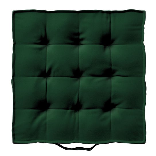 Siedzisko na krzesło KUBA Velvet, butelkowa zieleń, 40 × 40 × 6 cm Dekoria