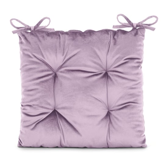 Siedzisko poduszka na krzesło 40x40 Aleksa wygodna fioletowy róż AmeliaHome