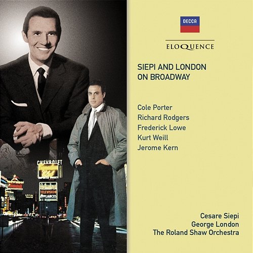 Siepi And London On Broadway Cesare Siepi, George London, The Roland Shaw Orchestra