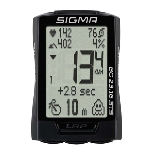 Sigma Licznik rowerowy BC 23.16 STS, czarny, 2317 Sigma