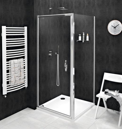 SIGMA SIMPLY kabina prysznicowa 800x1000mm, drzwi obrotowe, L/P, szkło czyste Inna marka