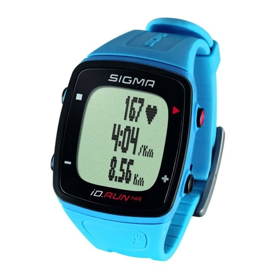 Sigma Zegarek sportowy z GPS iD.RUN HR, błękitny, 24910 Sigma