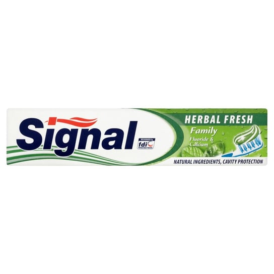 Signal Herbal, Fresh Family, Pasta Do Zębów, 75ml Signal