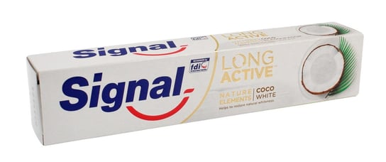 Signal, Long Active, pasta do zębów Coco White, 75 ml Signal