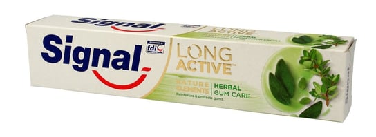 Signal, Long Active, pasta do zębów Herbal, 75 ml Signal