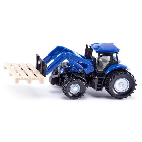 Siku, model Traktor z widłami do palet Siku