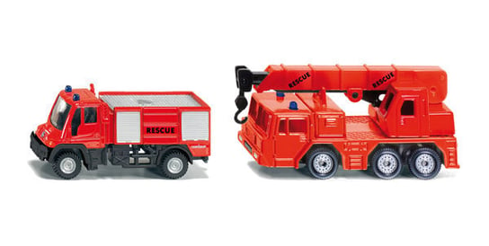Siku, model Wozy strażackie, zestaw 2 pojazdów Siku