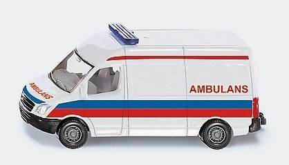 Siku, pojazd ratunkowy Van Ambulans Siku