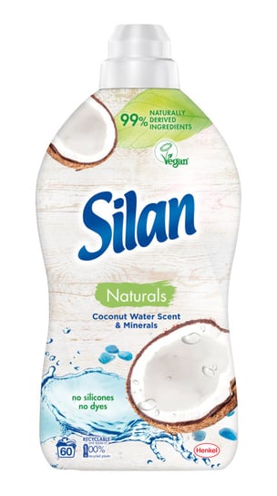 Silan Coconut Water Scent & Minerals Płyn do Płukania 58pr 1,45L - Coconut Water Scent & Minerals Henkel