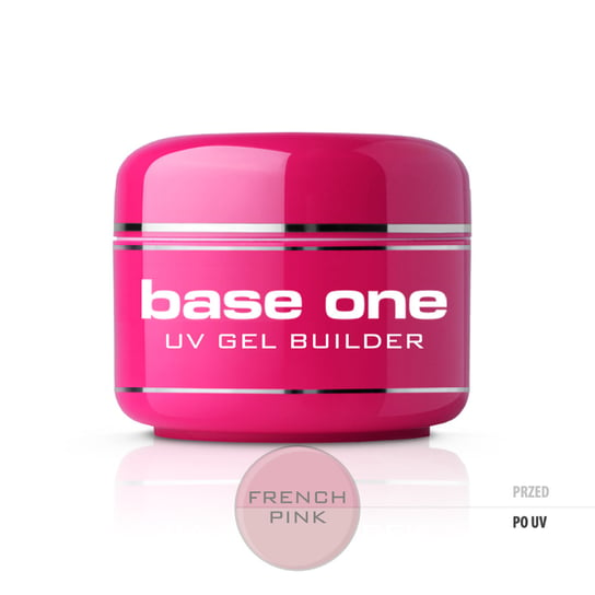 Silcare, Base One, żel budujący do paznokci French Pink, 30 g Silcare