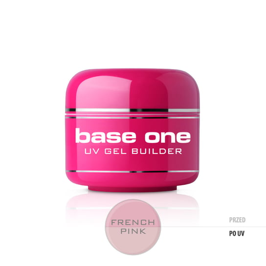 Silcare, Base One, żel budujący do paznokci French Pink, 5 g Silcare