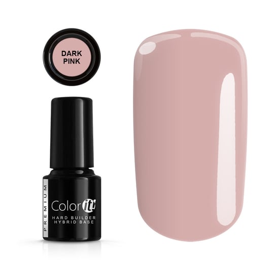 Silcare, Color It Premium, baza pod lakier hybrydowy Dark Pink, 6 g Silcare