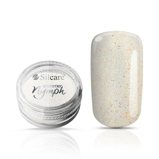 Silcare, Pyłek Shimmer Nymph White, 3 g Silcare