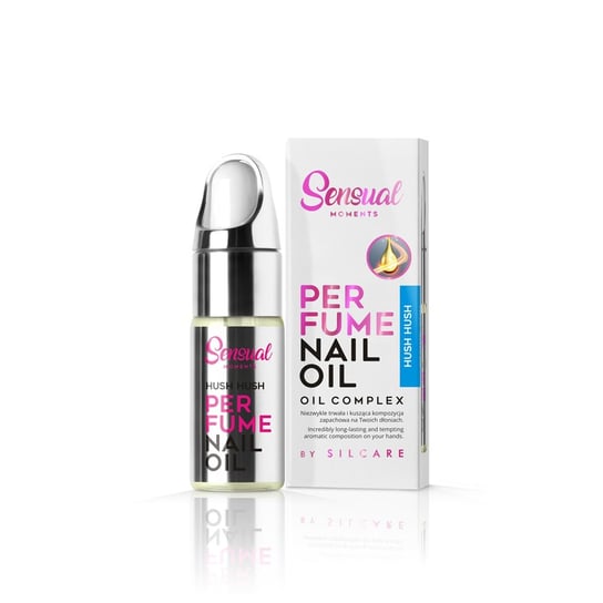 Silcare, Sensual Moments Nail Oil, perfumowana oliwka do paznokci Hush Hush, 10 ml Silcare