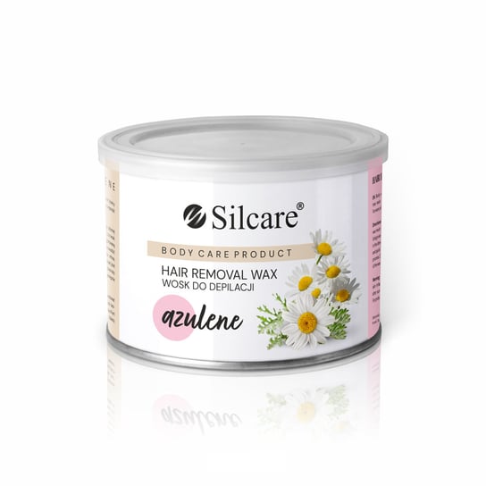 Silcare, Wosk do depilacji w puszce, Azuleny, 400 g Silcare