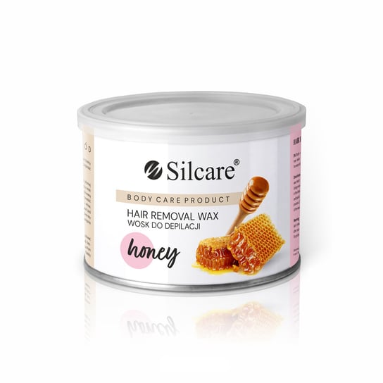 Silcare, Wosk do depilacji w puszce, Honey, 400 g Silcare