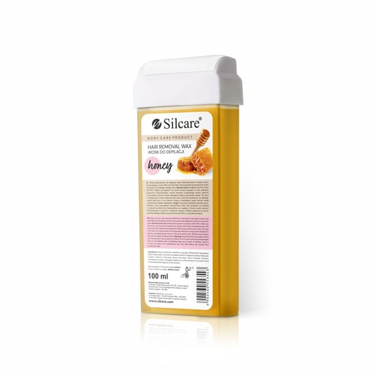 Silcare, Wosk do depilacji w rolce Honey, 100 ml Silcare