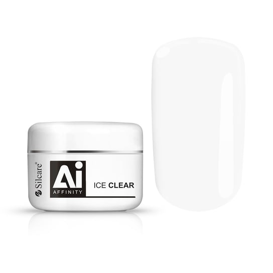 Silcare, Żel UV Affinity Ice Clear, 100 g Silcare