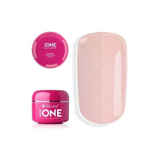 Silcare Żel Uv Base One French Pink Dark 15g Silcare