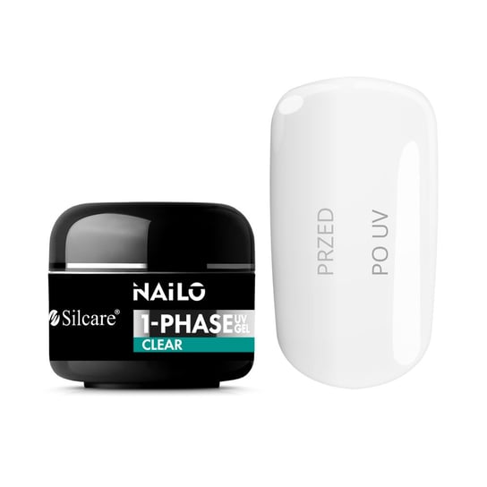 Silcare Żel UV NAILO 1-Phase Clear 30 g Silcare