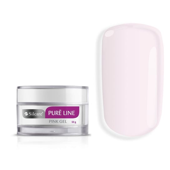 Silcare, Żel UV Pure Line Pink, 50 g Silcare