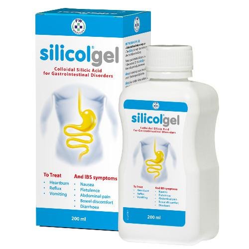 Silicolgel, Suplement diety na problemy żołądkowe, 200 ml Silicolgel