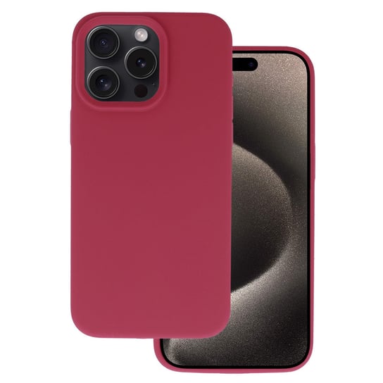 Silicone Lite Case do Iphone 11 bordowy Inna marka