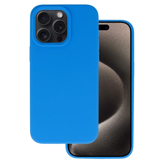 Silicone Lite Case do Iphone 15 Pro Max niebieski Inna marka