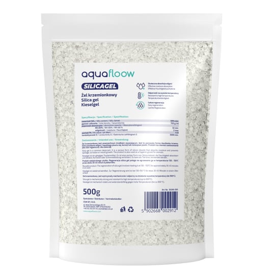 Silikażel silica gel 0,5kg żel krzemionkowy Aquafloow