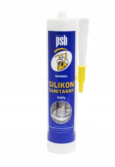 Silikon Sanitarny Biały Psb 300 Ml Psb