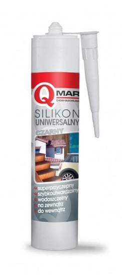 Silikon Uniwersalny Czarny 300 ml Qmar Inna marka