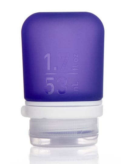 Silikonowa butelka podróżna na płyny Humangear GoToob+ S - purple Inna marka