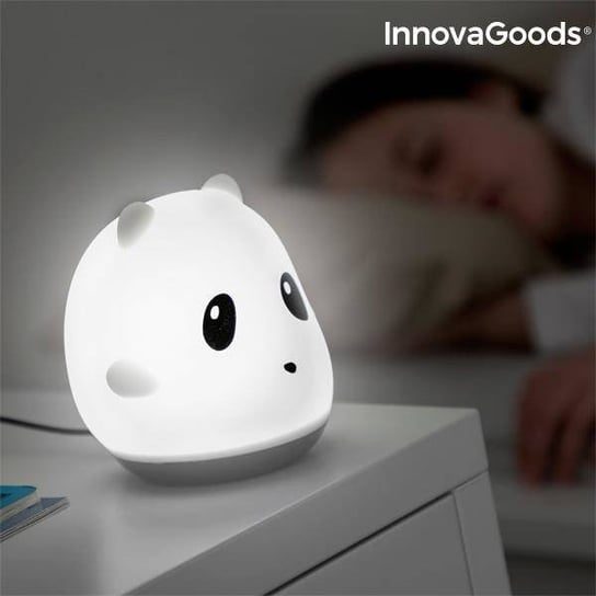 Silikonowa lampa na akumulator panda InnovaGoods InnovaGoods