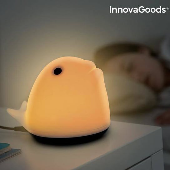 Silikonowa lampa na akumulator wieloryb InnovaGoods InnovaGoods