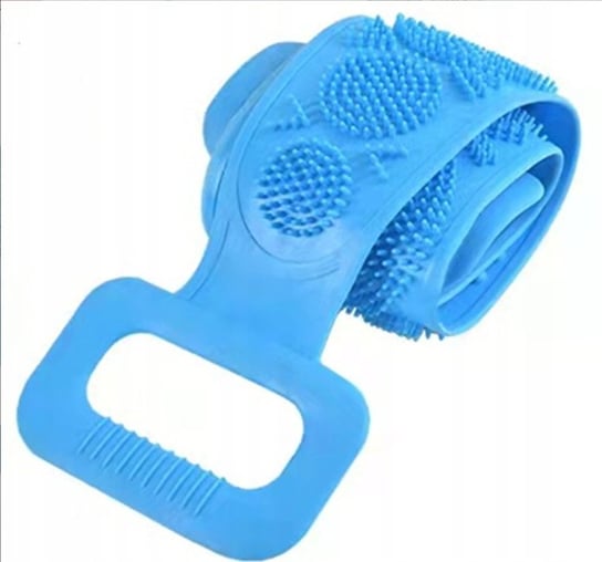 Silikonowa Myjka Masażer Do Pleców Ciała, 60cm, Niebieska 7&7