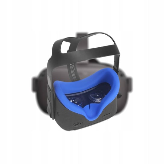 Silikonowa nakładka chroniąca do Oculus Quest - Niebieska Vortex Virtual Reality