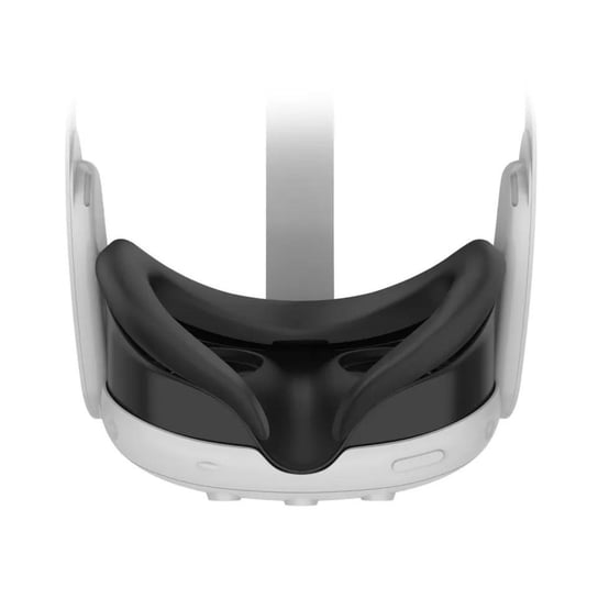 Silikonowa ochronka na twarz do Meta Quest 3 | Czarna Vortex Virtual Reality