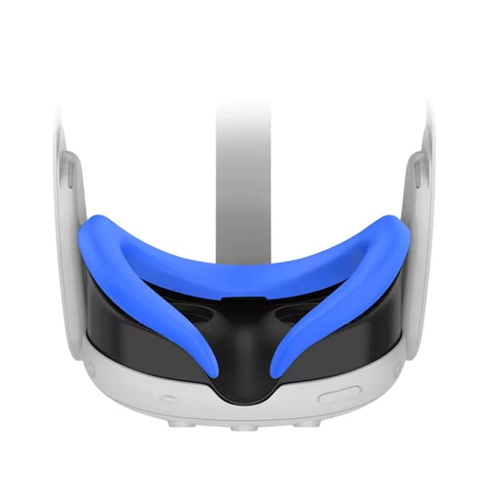 Silikonowa ochronka na twarz do Meta Quest 3 | Niebieska Vortex Virtual Reality
