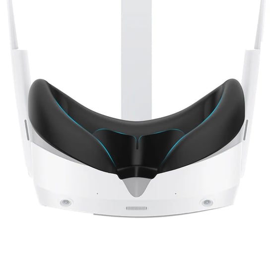 Silikonowa ochronka na twarz do PICO 4 | Czarna Vortex Virtual Reality