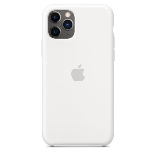 Silikonowe etui APPLE do iPhone 11 Pro, białe Apple