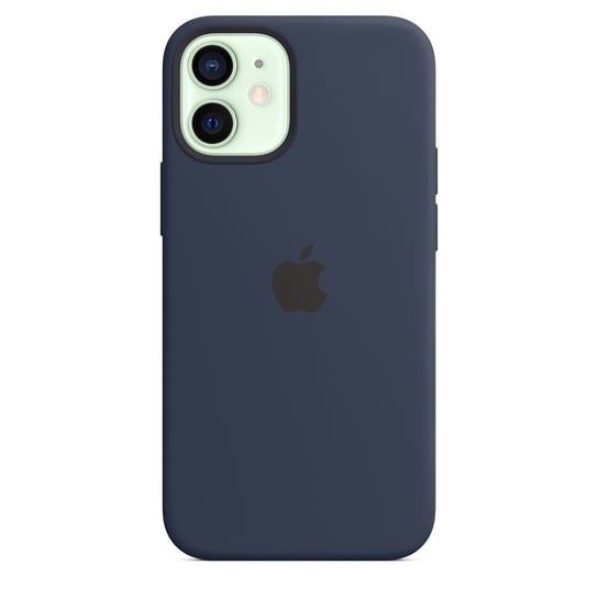Silikonowe etui, Apple, z MagSafe do iPhonea 12 mini Granatowe Apple