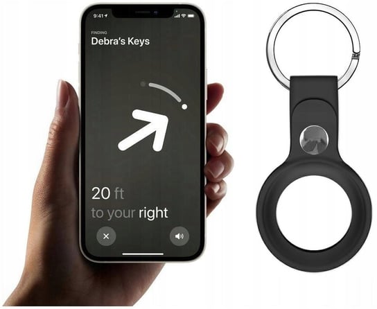 Silikonowe Etui Case Brelok Kluczy do Apple AirTag Inna marka
