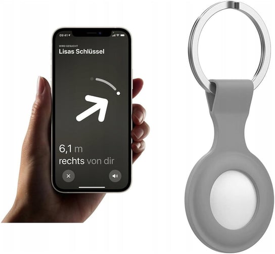 Silikonowe Etui Case Brelok Kluczy do Apple AirTag Inna marka