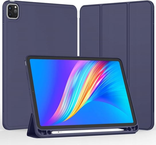 Silikonowe Etui Do Apple Ipad Pro 11 2 3 Generacji - Granatowy Apple