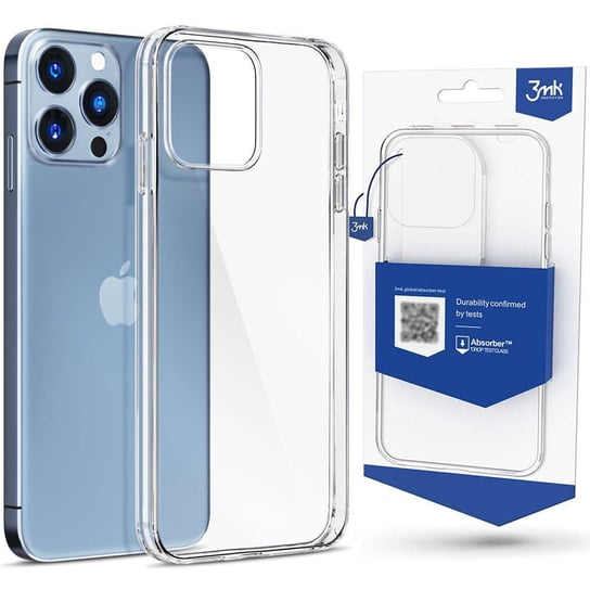 Silikonowe etui ochronne do Apple iPhone 14 Pro Max 3mk Clear Case TPU 4kom.pl
