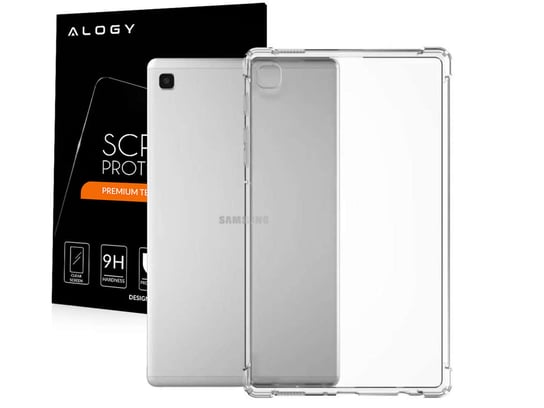 Silikonowe etui pancerne ShockProof Alogy Case do Galaxy A7 Lite 8.7 T220/T225 + Szkło Samsung