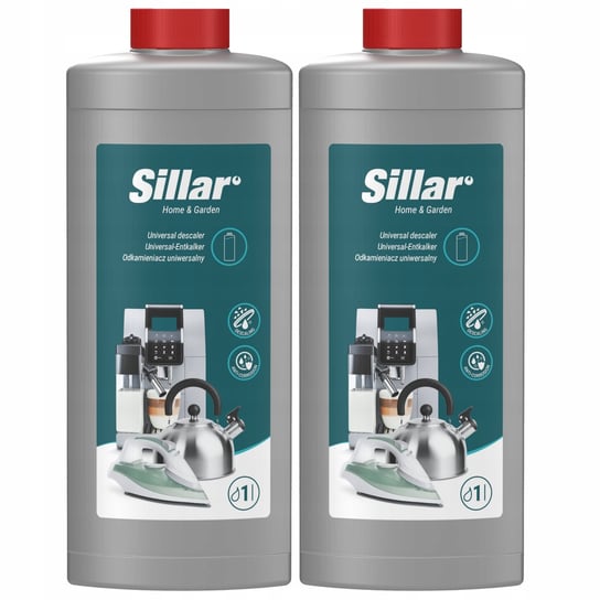 Sillar odkamieniacz do ekspresu w płynie 2x 1000 ml - uniwersalny duży Sillar